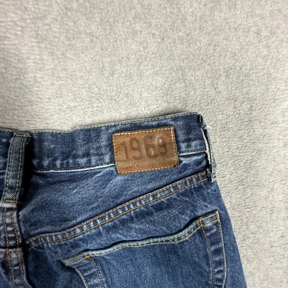 Gap 1969 Red Line Selvedge Jeans Mens 30x34 Made in Italy (28x32 Actual)